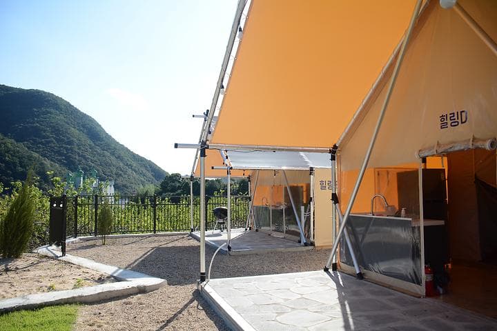 힐링 글램핑
