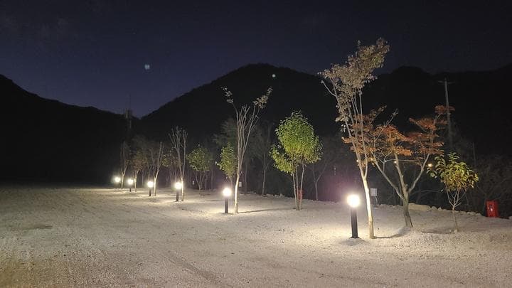 별빛캠핑장