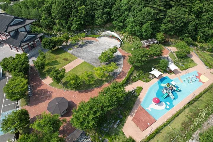 증산수도계곡캠핑장