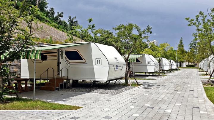 광교호수공원 가족캠핑장