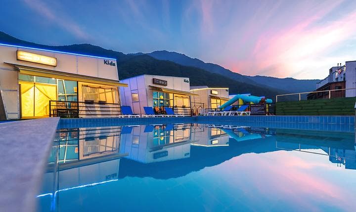 라무 키즈 글램핑